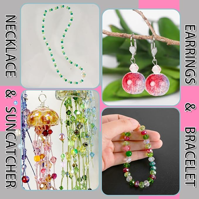 Christmas Glass Beads for Jewelry Making - Image 5