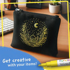 5 Acrylic Yellow Paint Pen - Image 6