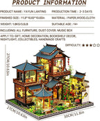 Spilay DIY Miniature House Kit for Adults, Miniature Dollhouse Kit | - Image 2
