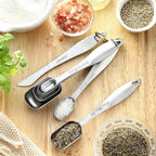 Spring Chef Stainless Steel Measuring Cups and Spoons Set of 20 w/Leveler | - Image 8