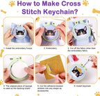 Caydo 5 PCS Cross Stitch Kits for Kids - Image 5