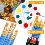 Painting Brush Palette Set, - Image 2