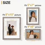 Vittanly 15 Pack Picture Frames Collage Wall Decor - Image 3