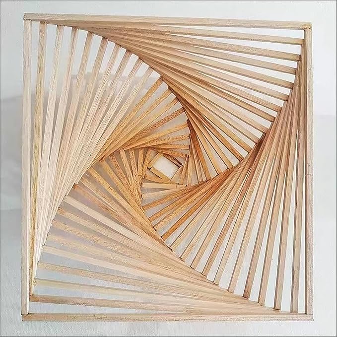 250 Pcs Balsa Wood Sticks 1/8 x 1/8 x 12 Inch balsa Wood Strips Hardwood Square - Image 7