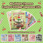 Tmtains 60 Sheets Japanese Sticker Book - Image 4