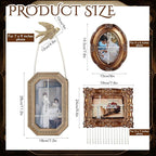 Wonderjune 3 Pcs Vintage Picture Frames Set - Image 2