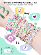 ARTDOT 800 Pieces Assorted Letter Beads - Image 6