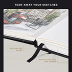 Beechmore Books A3 Mixed Media Sketchbook - Image 6