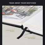 Beechmore Books A4 Mixed Media Sketchbook - Image 6