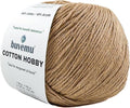 Cotton Hobby Yarn for Amigurumi Crochet & Knitting | 1.76 oz / 180 yds by buvemu