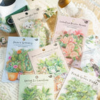 Yoksas 180Pcs Nature Green Potted Plants Stickers - Image 3