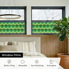 3D Stained Glass Window Film, Decorative Window Privacy Film - Image 4
