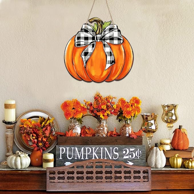 Unfinished Fall Wreaths Wood Crafts to Paint Set of 3, Unfinished Wood Cutouts - Image 5