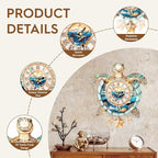 3D Puzzles for Adults Clock-Turtle Design Model Kit-Mechanical DIY Pendulum - Image 3