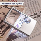 2 Pieces 3X 6X Pocket Magnifying Glass - Image 3