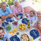 Qyeahkj 48Pcs Happy Retirement Paper Plates and Napkins Retirement Party - Image 7