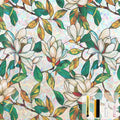 Kromapolis Window Privacy Film, Stained Glass Sticker Floral Window Clings by Kromapolis