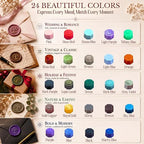 xxxHOLIC 620 Pcs Sealing Wax Beads Kit, 24 Colors - Image 4