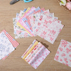 84 Pcs Multicolor Charm Packs for Quiltings, Beautiful Colorful Bow and Flower - Image 6