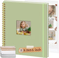 8.5x11 Inch Scrapbook Photo Album, Linen Cover DIY Scrapbooks by Hiwhy