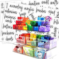 213 Craft Labels, Prefdo Clear Arts Crafts, School & Office Script Labels by Unknown
