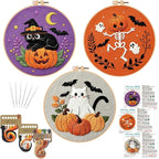 Nuberlic Halloween Embroidery Kit by Nuberlic