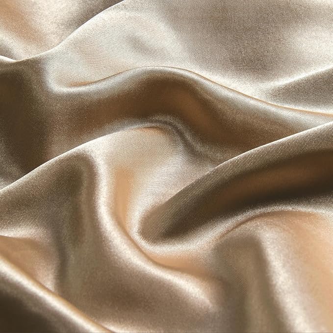 BEDELITE Satin Body Pillow Cover, Super Soft and Cooling Body Pillow Pillowcase - Image 3