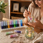 Happlee Artist Grade Acrylic Glass Paint Stained Transparent Glass Window Paint - Image 5