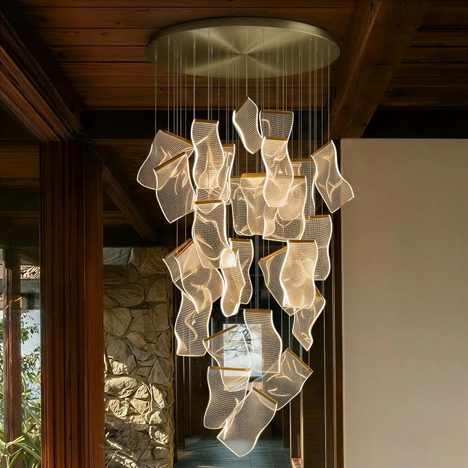 Residence Supply Acrylic Sheets Chandelier by ResidenceSupply