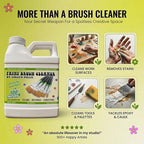 Green Piece® Paint Brush Cleaner & Restorer – 100% Natural, Non-Toxic Formula – - Image 6