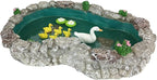 GlitZGlam Duck Pond -Mother and Ducklings! A Miniature Duck Pond - Image 7