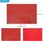 PATIKIL Red Shiny EVA Glitter Foam Sheet 11.8 x 7.9 Inch 2mm Thick Sparkle EVA - Image 2