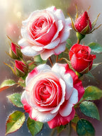 Diamond Paintings Kits for Beginners, Flower Diamond Arts Kits for Adults by GXGLLPZBYZBYHW