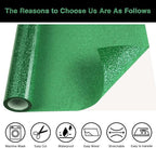 Green Glitter HTV Heat Transfer Vinyl Roll 12inch x 5 ft - Image 3