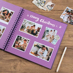 potricher 12 x 12 Inch DIY Scrapbook Album 40 Pages Hardcover Kraft Paper Scrap - Image 3