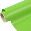 VINYL FROG Lime Green Adhesive Vinyl Roll 12" x10ft Matte Green Permanent Vinyl by VINYLFROG