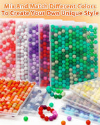 FIVEIZERO 160PCS 15mm Round Silicone Beads, Wear-resistant, Easy-clean - Image 6