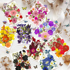 303Pcs Dried Pressed Flowers for Crafts, Dried Pressed Flowers for Resin - Image 7