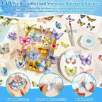 284 Pcs Dried Pressed Flowers - Image 3