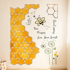TIAMECH A4 Reusable Honey Bee Hive Stencil - Image 4