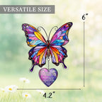 Memorial Gifts for Loss of Mom, Butterfly Mom Memorial Ornament, UV Printed - Image 4