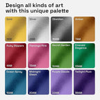 ARTISTRO 12 Metallic Paint Pens - Image 2