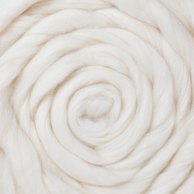 Kondoos Natural Wool roving, 2 OZ. Best Wool - Image 5