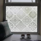 DKTIE Boho Style Stained Glass Window Film by Dktie