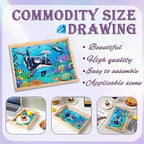 EWJRNSF Diamond Art Kits for Adults Wooden Serving Trays - Image 3