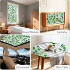 Kromapolis Window Privacy Film, Decorative Rainbow Stained Glass Window Clings - Image 6