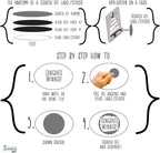 Make Your Own DIY Scratch Off ScratchNotes 20 Pack 3x4 Note Cards & Stickers - Image 7