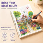 iBayam Journal Planner Fineliner Pens Fine Point 0.38mm, Cute School office | - Image 4