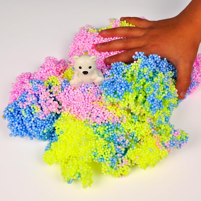 Silly Foam, Creative Modeling Foam Beads, Arts & Crafts, Sensory Play, Travel - Image 2