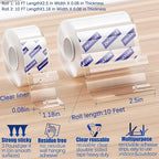 Double Sided Tape Heavy Duty, Picture Hanging Adhesive Strips Removable - Image 2